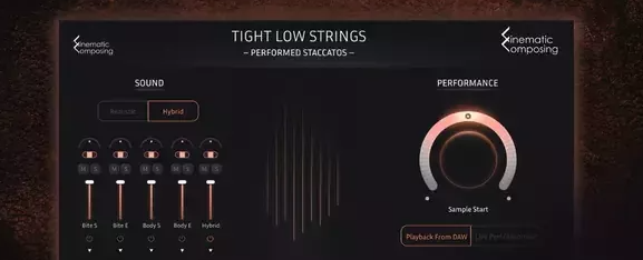 Cinematic Composing Tight Low Strings v1.1 KONTAKT影视低音弦乐音色库
