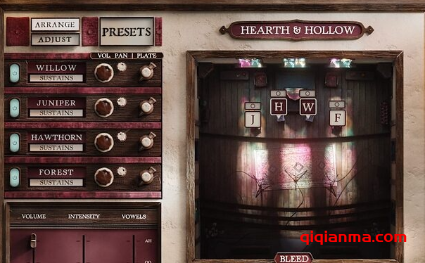 Spitfire Audio Hearth and Hollow Folk Voices KONTAKT独立民谣人声音源