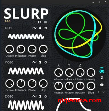 Win+Mac ISIVISI SLURP 1.1.11+便携版旋转数字合成器