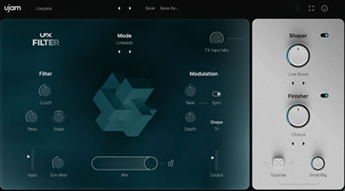 Win UJAM UFX-FILTER v1.0.1史上功能最强大的创意滤波器