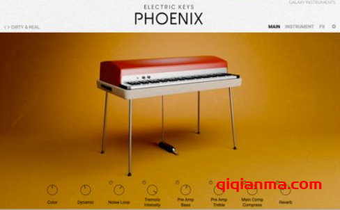 Native Instruments Electric Keys Phoenix v1.2.0 KONTAKT电钢琴音源