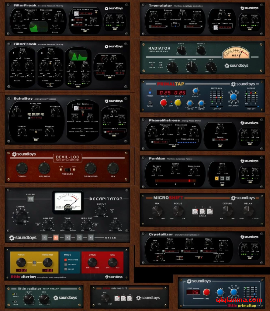 Win SoundToys v5.0.1综合混音效果器插件