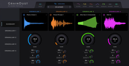 Win Sound Particles GrainDust v1.0.0 REPACK-TCD强大的粒子合成器