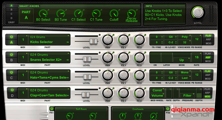 Win AIR Music Technology Xpand! 2 v2.4.0-TCD全能多音色插件