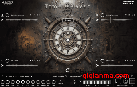 Audiofier Micron Time Weaver KONTAKT影视时间编织者音源