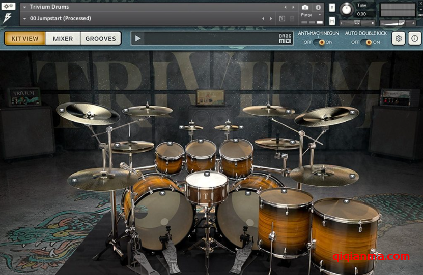 Bogren Digital Trivium Drums KONTAKT完美专辑级金属鼓音色