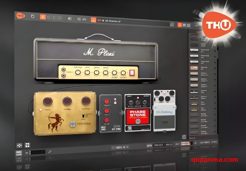 Win+Mac Overloud TH-U Premium v2.0.10-V.R吉他放大器模拟插件
