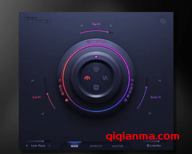 Ava Music Group Kick Designer v1.2.0 KONTAKT模拟鼓机808打击乐音源