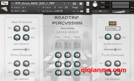 Triumph Audio Roadtrip Percussion v1.1.1 KONTAKT史诗级预告片现代工业风打击乐音源