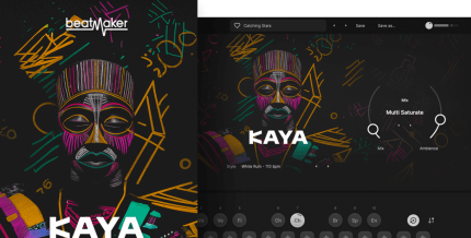 Win UJAM Beatmaker Kaya v3.0.1-R2R现代非洲节奏鼓组乐器插件