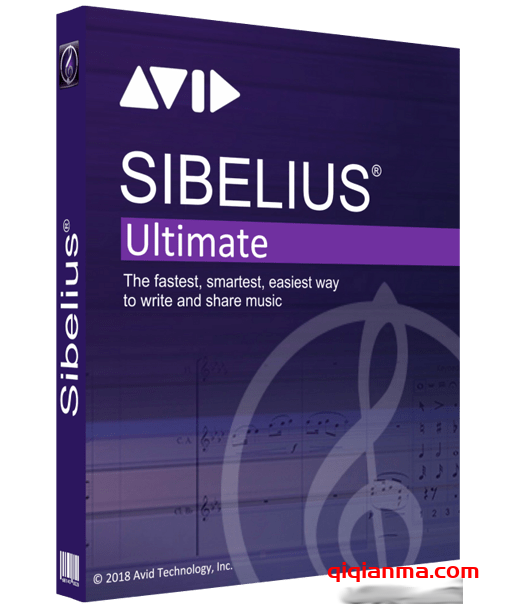 Win+Mac AVID Sibelius Ultimate v2025.12.1 Trial Reset西贝柳斯打谱软件