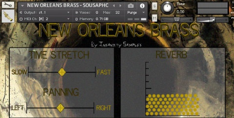 Insanity Samples New Orleans Brass KONTAKT新奥尔良爵士布鲁斯铜管乐队音源