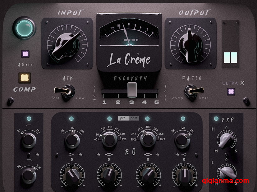 Mac Tone Empire La Crème 3 v1.0.3 U2B-MORiA功能齐全的混音母带通道条插件