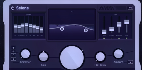 Win+Mac Auburn Sounds Selene 1.0.0-BTCR自适应算法混响器