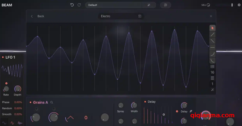 Win Lunacy Audio BEAM v2.1.0-R2R交互式多重效果插件