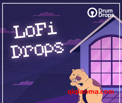 [低保真嘻哈说唱采样]DrumDrops LoFi Drops [WAV]（3.03GB）