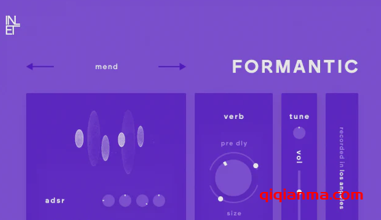 Inlet Audio Formantic KONTAKT=Kirsten 独特的声音合集