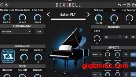 Win Dexibell T2L Piano v1.0.9-MOCHA意大利顶尖采样建模混合钢琴