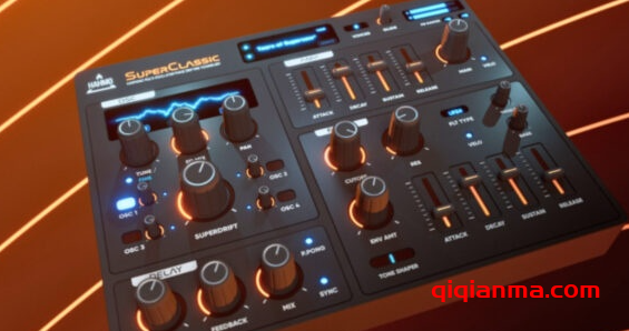 Mac Hahmo DSP SuperClassic v1.1.4-Xdb现代合成器插件