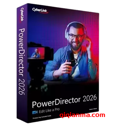 Win CyberLink PowerDirector Ultimate 2026 v24.0.1003=AI视频编辑软件