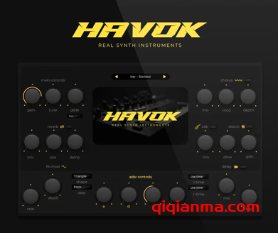 Win+Mac Studio Trap Havok VST RETAiL嘻哈陷阱Drill风格综合乐器插件