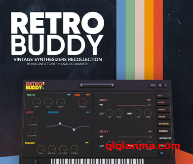Win ProducerSources Al AMin Retro Buddy v1.0.0-MOCHA电影配乐多种音乐风格综合乐器插件