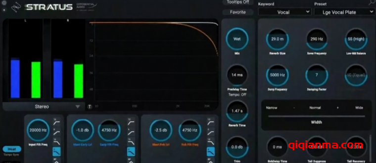 Mac Exponential Audio Stratus v3.2.0 U2B-GUISEPPE环绕沉浸式自然混响