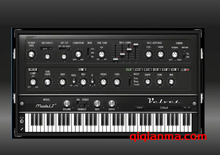 Win+Mac AIR Music Technology Velvet v2.2.0怀旧电钢琴音源插件