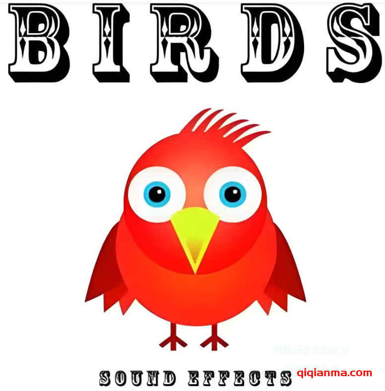 [鸟类叫声配音音效库]Text Sound Effects Birds Sound Effects [MP3]（11.58MB）