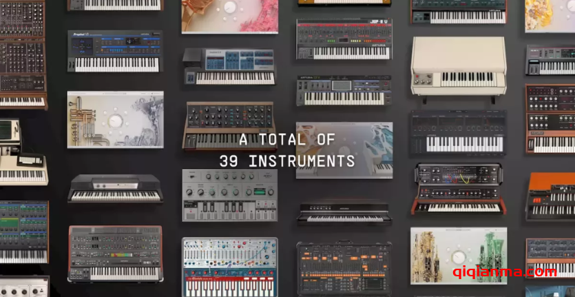 Win Arturia Synth V-Collection 2025.10-V.R=Arturia合成器合集