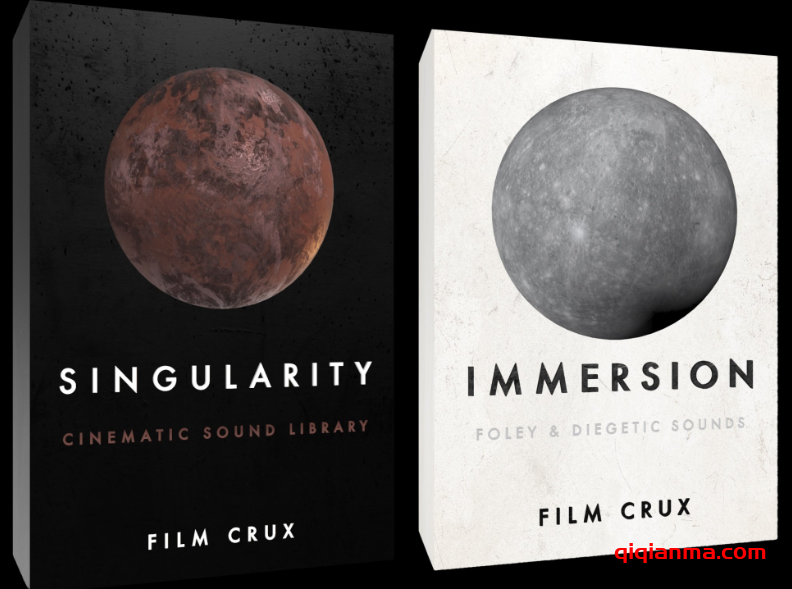 [2套电影制作人必备音效库合集]Film Crux Singularity 2 1 Cinematic Sound Effects Library [WAV]（597Mb+ 652Mb）