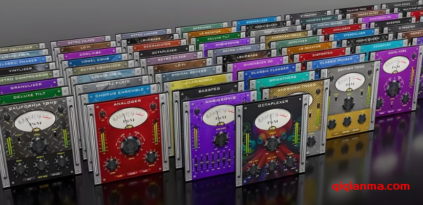 Mac Plug and Mix VIP Bundle 4.1.0-HCiSO=50款精简音频插件套装