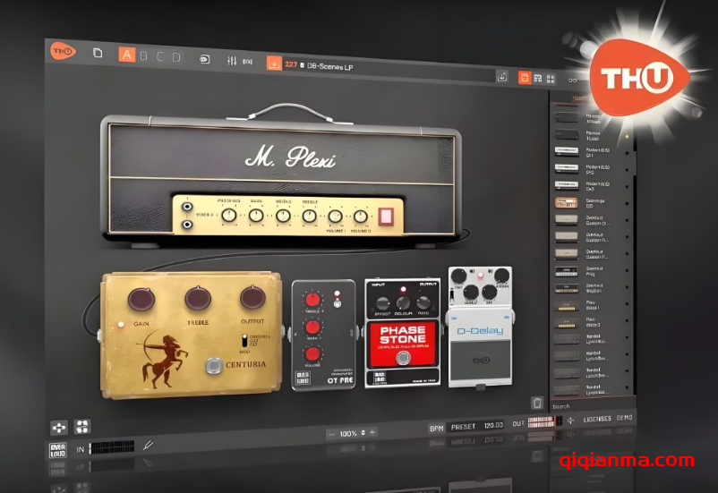 Win+Mac Overloud TH-U Premium v2.0.8-V.R吉他放大器模拟插件