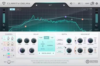 Win Raytown Productions Clarity Delay v1.0.0-MOCHA混音的秘密武器智能多合一插件