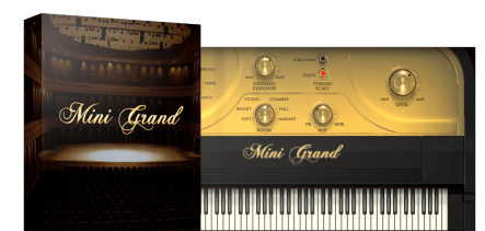 Win+Mac AIR Music Technology Mini Grand v1.4.0强大的虚拟钢琴乐器