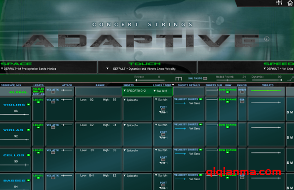 Kirk Hunter Studios Concert Strings Adaptive KONTAKT音乐会弦乐音源