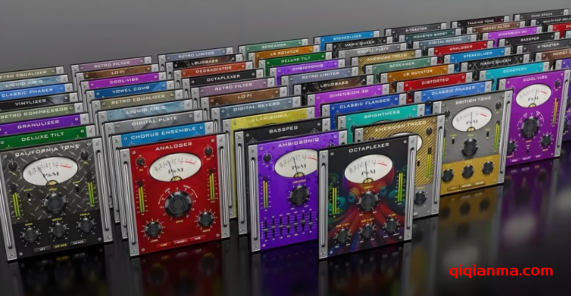 Win Plug and Mix VIP Bundle V4 v4.1.0-R2R=50款精简音频插件套装