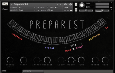 Pssst Instruments Preparist Piano Percussion KONTAKT钢琴打击乐音源