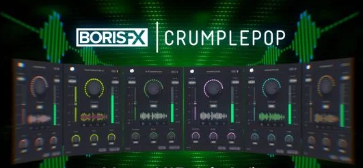 Win+Mac BorisFX CrumplePop Pro 2025.5.3-V.R=AI终极主播音频修复插件套装