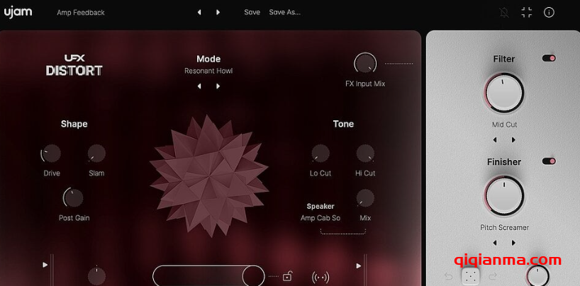 Win UJAM UFX-DISTORT v1.0.0多功能失真模式多重效果插件