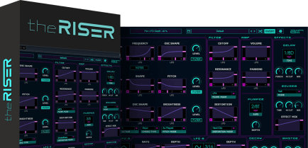 Win+Mac AIR Music Technology theRiser v1.2.0史诗专场过渡合成器乐器插件