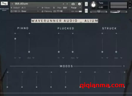 Waverunner Audio Alium KONTAKT影视氛围三角钢琴
