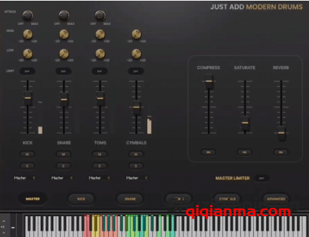 Just Add Modern Drums v1.0.0 KONTAKT旗舰级鼓组音色库