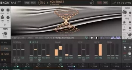 Win Dawesome Kontrast v1.04-TCD别具一格的波表合成器