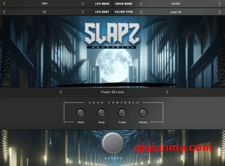Win+Mac Diamond Loopz Slapz 2 VST RETAiL现代西海岸嘻哈音色乐器插件