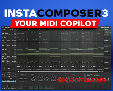 Win W.A Production Instacomposer 3 v3.0.0.251014-TCD智能MIDI生成器