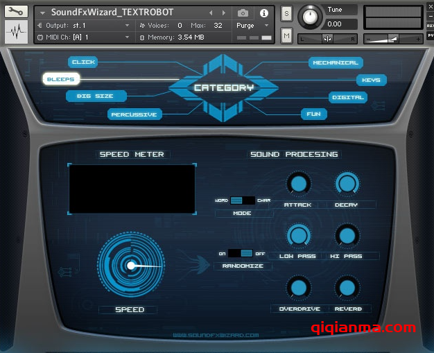 SoundFxWizard TEXTROBOT KONTAKT影视音效FX音源