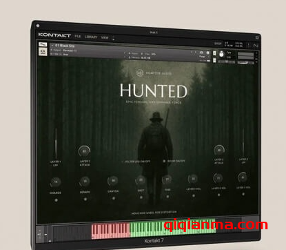 Kompose Audio Hunted Cinematic Suspense Instrument KONTAKT电影悬念紧张乐器音源