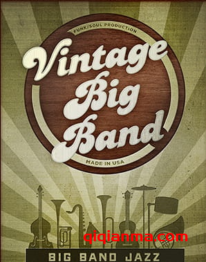 Big Fish Audio Vintage Big Band KONTAKT怀旧经典爵士乐音源