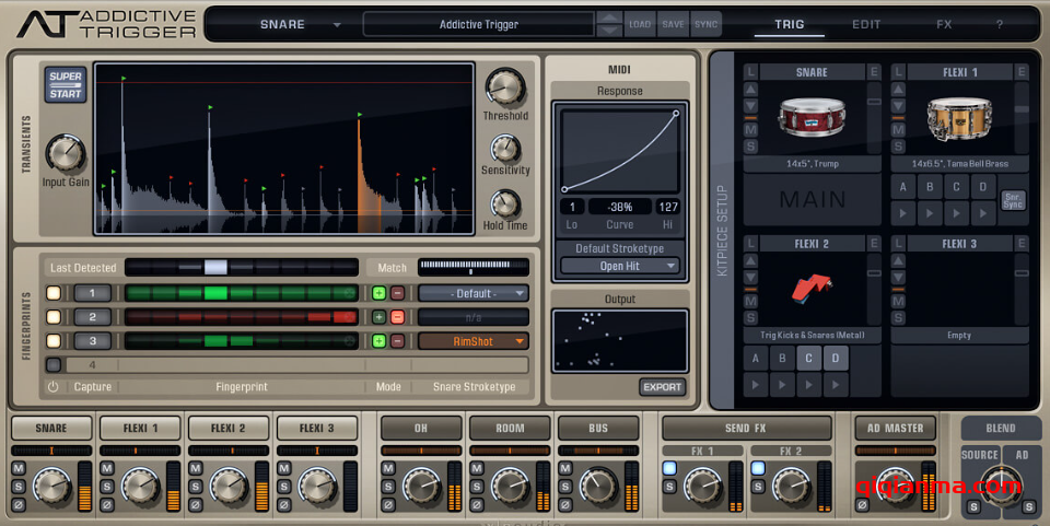 Win XLN Audio Addictive Trigger Complete v1.3.9.3-R2R智能鼓替换器